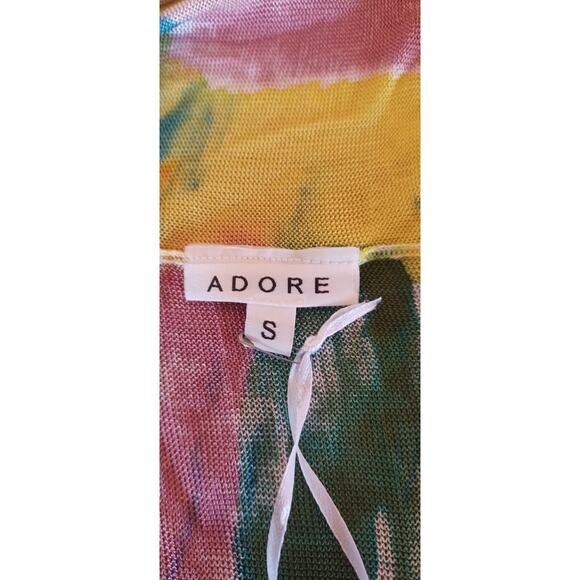 Adore Women's Multicolor Sleeveless Jacket - Picture 5 of 7